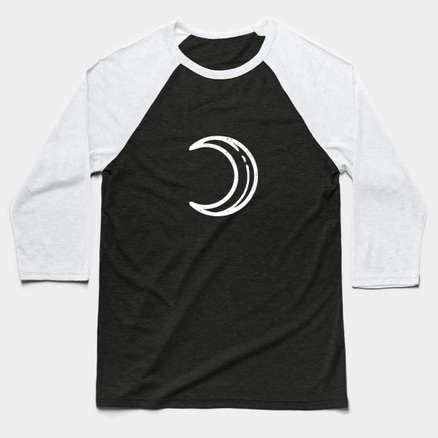 Moon Baseball T-Shirt by ThoughtAndMemory